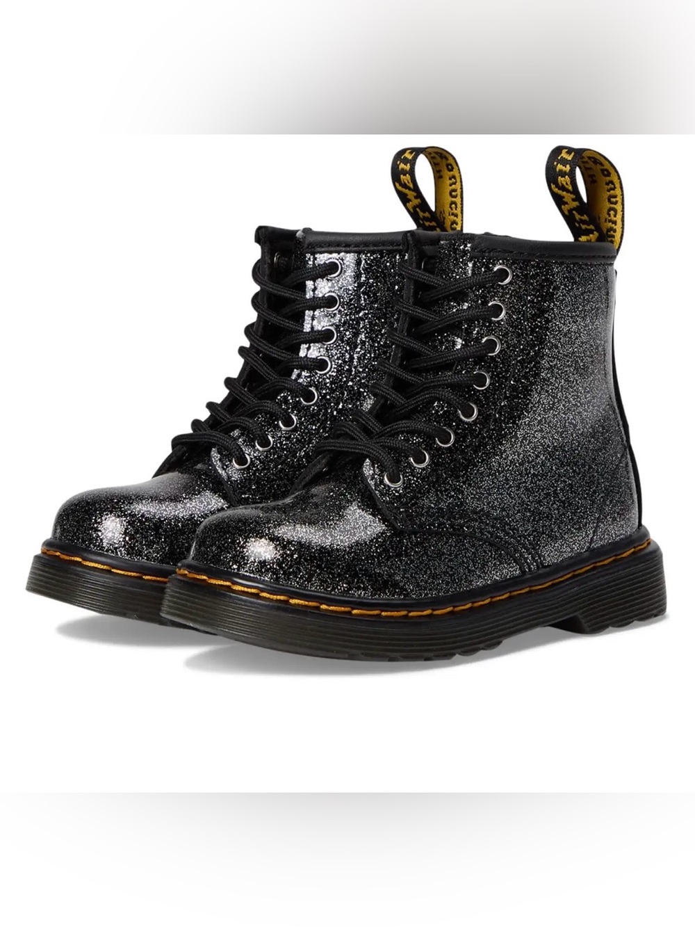 Dr. Martens Kids' 1460 Glitter Patent Leather